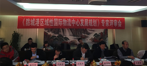 《防城港區(qū)域性國際物流中心發(fā)展規(guī)劃》項目順利通過評審