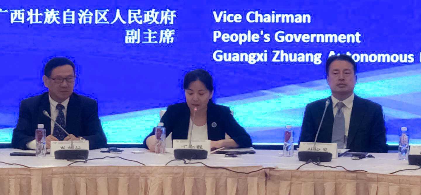 崔忠付出席中新互聯互通項目南向通道國際供應鏈合作圓桌會